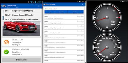 OBD Auto Doctor The most popular app available for Android, ios, and Windows Operating Systems: Android,