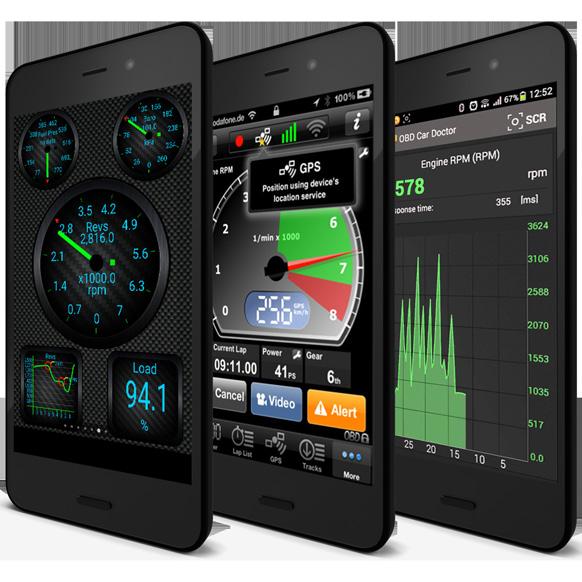 Apps for All Choose the Right App for You Kiwi 2+ supports a variety of industry apps for every level of car enthusiast.
