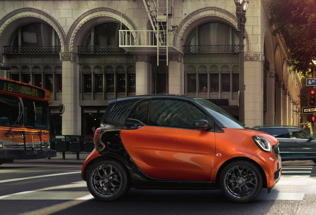 2 >> Celebrate Your Lifestyle. Since its inception, the smart fortwo has challenged the status quo.