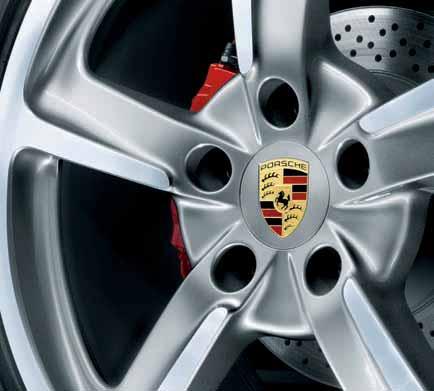 The perfect finishing touch for any Cayman wheels.