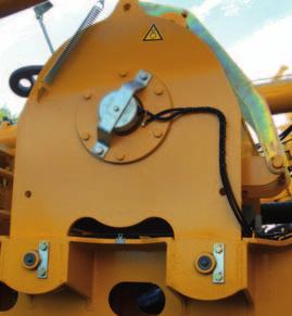 hydraulic efficiecy Adjustmet to various soil coditios ad Kelly bars with 3 selectable modes of operatio