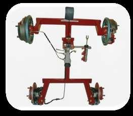 sectioned), Brake Shoes, etc., the model can be demonstrated by operating the lever provided.