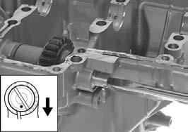 Install a new O-ring to the balancer shaft. O-RING INSTALLATION Install the balancer weight into the lower crankcase. Install the balancer shaft.
