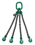 Triple and Quadruple Leg TOG Triple Leg alloy chain sling with master link one end and grab TOS
