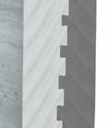 compression ratg provided by the reverse angle stab flank of the dovetail threads makes the Wedge 521 suitable for the more severe