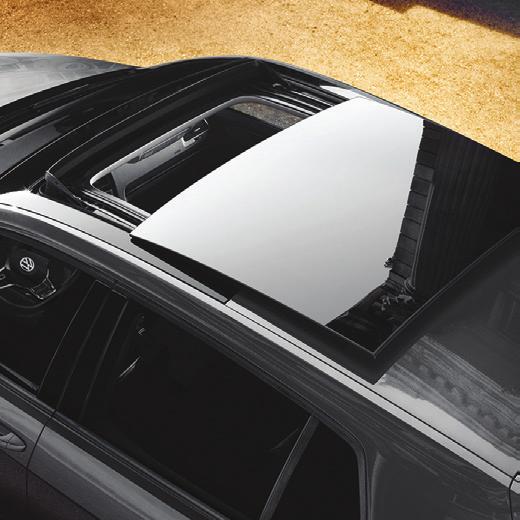 * Available Panoramic Sunroof Only one word describes a sunroof that tilts, slides and is big enough to allow every passenger a view of