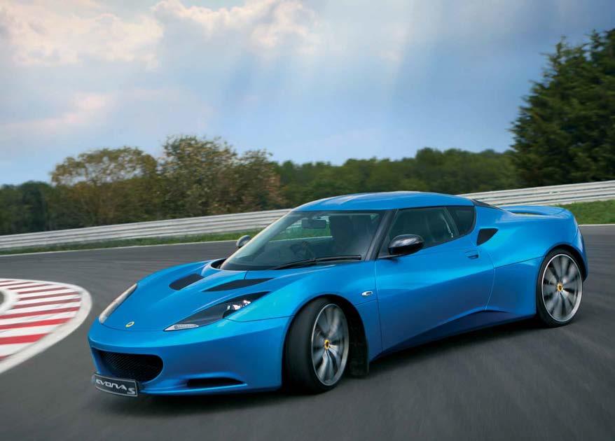 THE LOTUS EVORA RANGE Like all Lotus before it, the Evora is a sports car that benefits from a unique approach to driving dynamics.