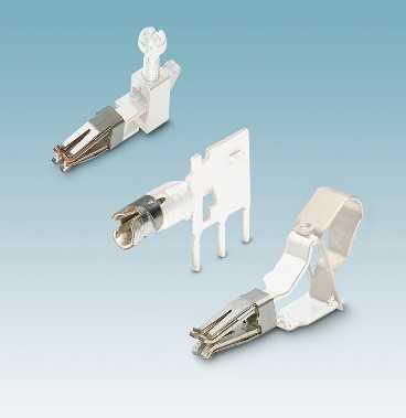 Extr sfety for optimum performnce All plug-in connectors for the power electronics hve n integrted double steel spring.