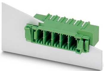 PC 5 series plug-in connectors up to 41 A/10 mm2, pitch 7.62 mm Feed-through heder with pin contct Notes: In ccordnce with DIN EN 61984, COMBICON plug-in connectors hve no switching power.