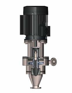 Maximum safety for the use in pharmaceutical applications P U M P E N Surface roughness of all product-wetted parts (pump body, pump cover impeller, pump shaft, impeller nut, and mechanical seal)