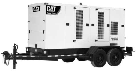 XQ400 SOUND ATTENUATED 50/60 Hz Arrangement shown with optional trailer FEATURES EMISSIONS EPA Tier 3 and CARB Emissions Certified for non-road mobile applications at all 50 Hz and 60 Hz ratings CAT