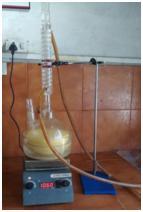 Experimental Setup & Procedure Bio-diesel is produced by transesterification which is a process of using either ethanol or methanol, in the presence of a catalyst, such as potassium hydroxide or