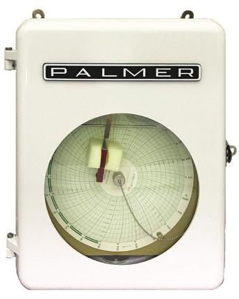 How to Order a Palmer Recorder Wall Mount - Furnished with armored capillary or pressure connection at the bottom of case unless otherwise specified.