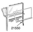 Order on-line @ www.cgfordparts.com Door/Vent/Quarter Window - Section 37 Lock Side Door Glass Run U-channel that goes at the top of the door glass and down the backside by the lock cylinder.