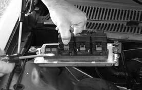6. Carefully remove ECU from it's mounting location.