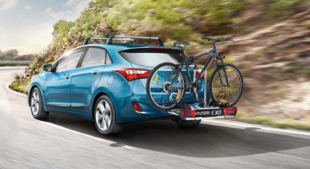 TRANSPORT TRANSPORT AUGMENT YOUR VERSATILITY Your i30 is an ideal towing vehicle.