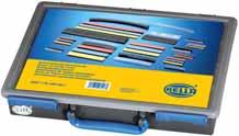 Superseal-Assortments 9MJ 78 458-80 Heat-shrink tubing assortment Case with various heat-shrink tubings. (reorder quantity is the same as the quantity in the set). Piece Colors Length Dia.