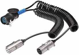 Installation Material Adapter, 24V Adapter cable Max. load: 6A at 24V (lead size.5 sq. mm),