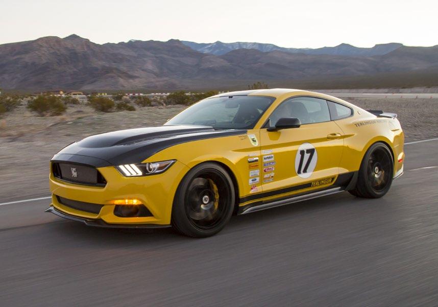 The Shelby Terlingua is the brand s most track-inspired Mustang conversion, and pays tribute to the Terlingua Racing Team that won the 1967 Trans Am Championship in the US.