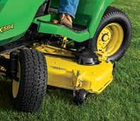 .. 8 D100 Series Ride-on Mowers... 10 Specifications... 12 Attachments.