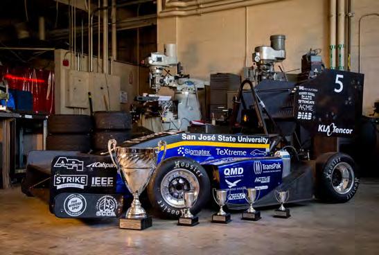 OUR TEAM Spartan Racing is embarking upon our ninth consecutive year of competition in the Formula SAE Collegiate Design series.