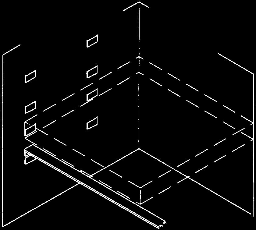 Place the shortstop through holes in two or three dividers, then place dividers in shelf opening (Figure 13).