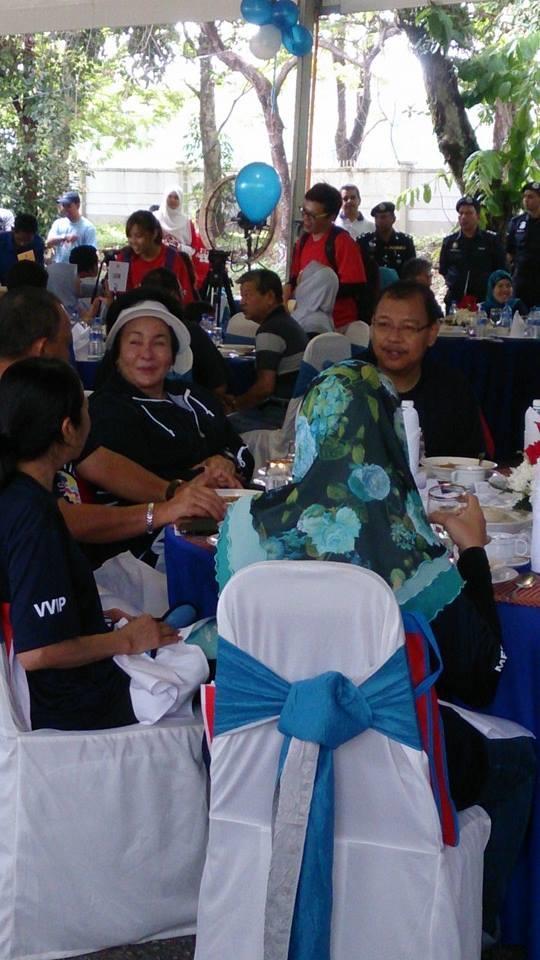 Kehadiran Datin Seri Paduka Hajah Rosmah Mansor dan