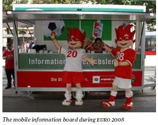 EURO 2008 the highlight of 2008 More than 7.3 million passengers than usual within the 23-day competition More than 60% of fans made use of the underground to travel to the stadium.