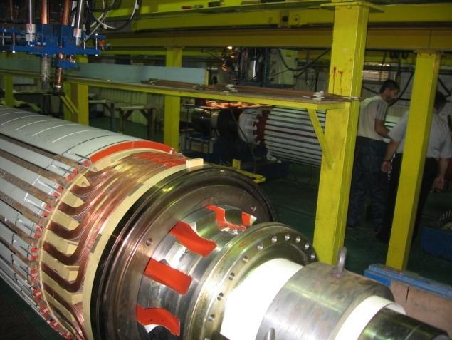 1500 MW including for nuclear power plants 24 KV Stator bars, 13 ml as well as air cooled stator bars Rotor modernisation including winding and