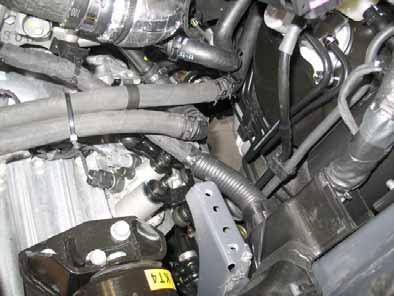 [x] A Routing in engine compartment