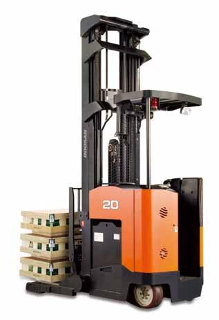 As electric forklifts have a compact size and small radius of rotation, they have great mobility, even in narrow spaces.