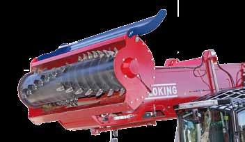 turbo auger. It rotates at a speed that can be described as gentle in spite of moving a high quantity of feed inside the mix with every rotation.