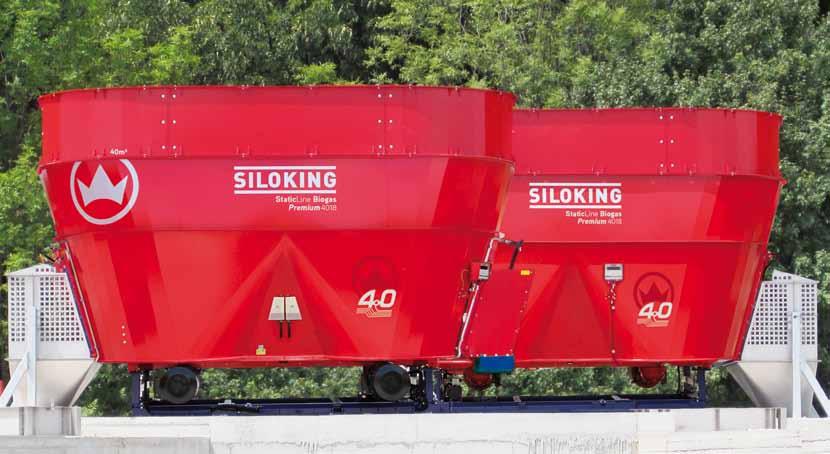 StaticLine iogas 4.0 Stationary mixing and dosing systems StaticLine iogas 4.0 Stationary mixing and dosing systems with hopper capacities from 9 m³ to 80 m³ StaticLine iogas 4.