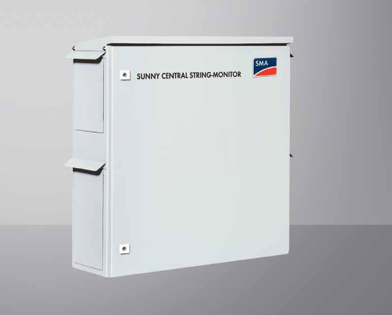Efficient Precise Flexible Straightforward Optimum fault recognition for high yields Reduced system costs through use of up to nine devices per Sunny Central inverter System monitoring as with Sunny