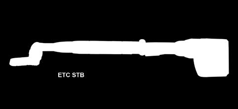 AF H ETC STB Tensor STB Crowfoot IN-LINE CROWFOOT TOOLS Dimensions Torque range Speed Weight Length A/F A B C D E F G H R Nm ft lb r/min kg lb mm mm mm mm mm mm mm mm mm mm mm ETC STB63-18-10-LI3