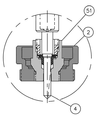 24000CVF and 24000SVF Valves Product Bulletin Figure 2. Optional 151 Low Flow Trim Assembly Figure 3.