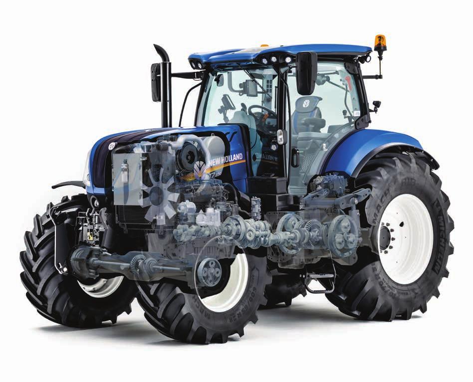 360 SERVICE: T7 T7 Series tractors are designed to spend more time working and less time in the shop.
