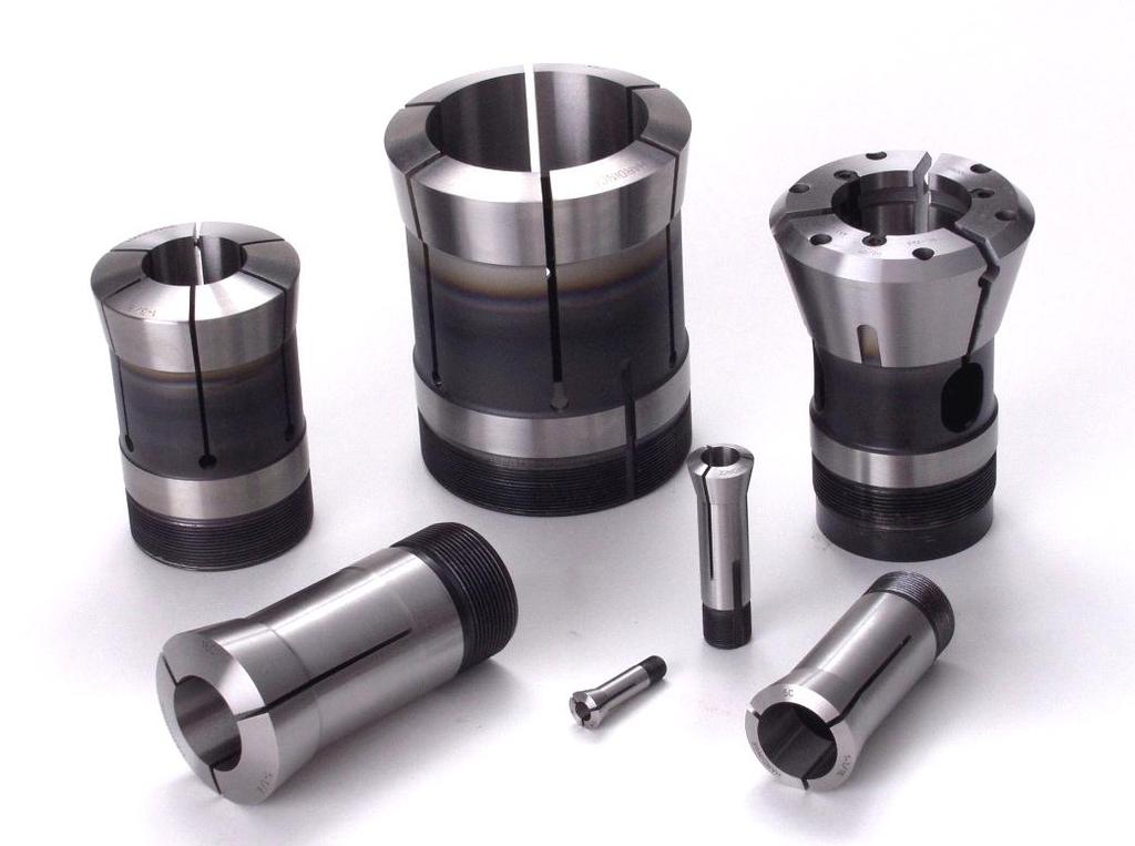 Collets Lexair offers a complete line of collets available in all sizes and types to fit our entire line of collet