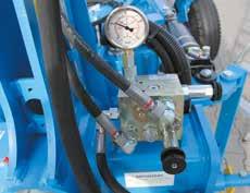 Individual area boundaries can be set on the plough s control block and driven using the tractor s control unit. It is not necessary to readjust according to the manometer.