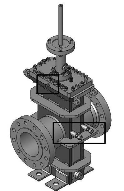 Figure 12: Blowout-proof stem design Sealant injectors: The Valbart TCSGV incorporates a seat and