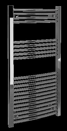 THE FINISHING TOUH Radiators urved Ladder hrome