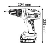 Professional Blue Power Tools for Trade & Industry 21 Cordless Drill/Driver Powerful and reliable tool 14.