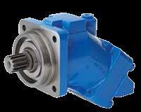 Range of bent axis hydraulic motors M series M 3 Displacement 5 cc/rev -