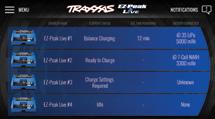 Charging Traxxas id NiMH or LiPo Batteries using the EZ-Peak Live App When EZ-Peak Live is connected, you have the ability to configure the charger remotely from the app or you can use the buttons on