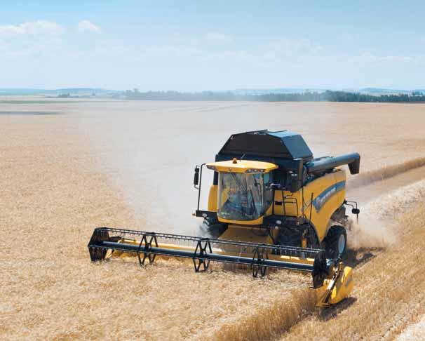 4 5 HISTORY A HISTORY OF MODERN COMBINING BY NEW HOLLAND BUILT IN ZEDELGEM The midrange CX5000 and CX6000 models are
