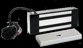1200 lb / 545 kg holding force magnetic lock for exterior, perimeter and interior door security and access control.