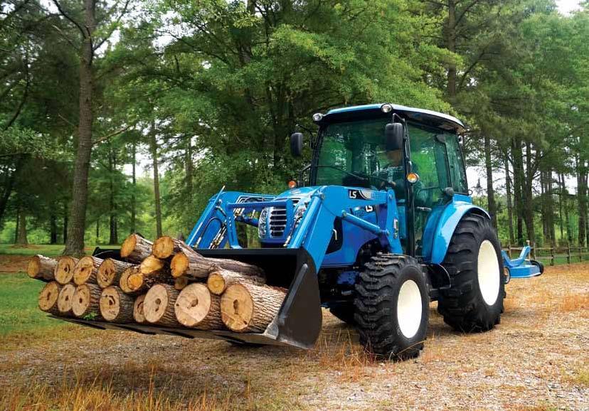 Compact Tractors PREMIUM TRACToRS STANDARD TRACToRS IMPLEMENTS Hydrostatic power steering with tilt Makes turning easier, improves control and reduces fatigue and enhances comfort Ergonomically