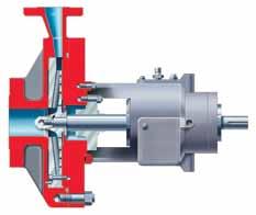 They are spacesaving, low-flow alternatives for many overhung process pumps in upstream and downstream services.