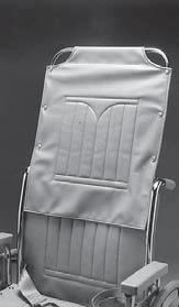 Extension Headrest Model Series 72 Designed for fixed back wheelchairs, the