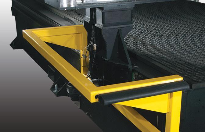 This results in high acceleration of the gantry as well as excellent cut quality.